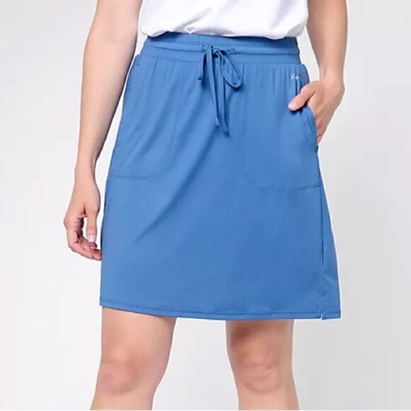zuda Dresses & Skirts - Zuda Z Cool Jersey Skort Pull-on w/ Drawstring and Pockets- Active blue